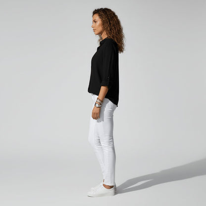 Aveline Women's Blouse | Relaxed Fit, Long Sleeve, Plus Size Available 5