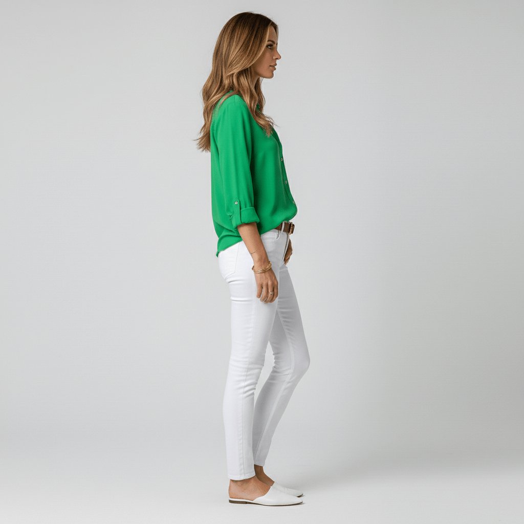 Aveline Women's Blouse | Relaxed Fit, Long Sleeve, Plus Size Available 8