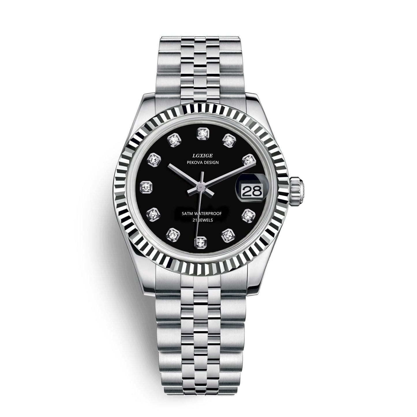 Caden Men's Watch | Stainless Steel, Classic Design 8