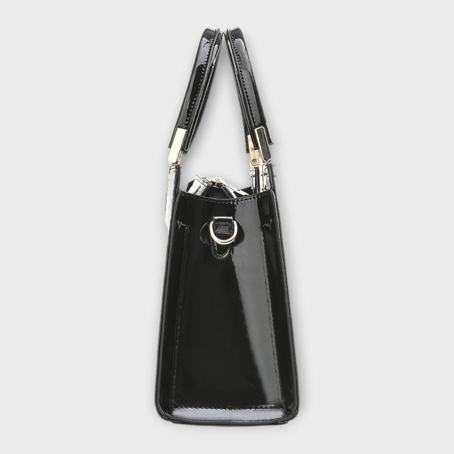 Joanna Women's Tote Handbag | Glossy Crocodile Pattern 2