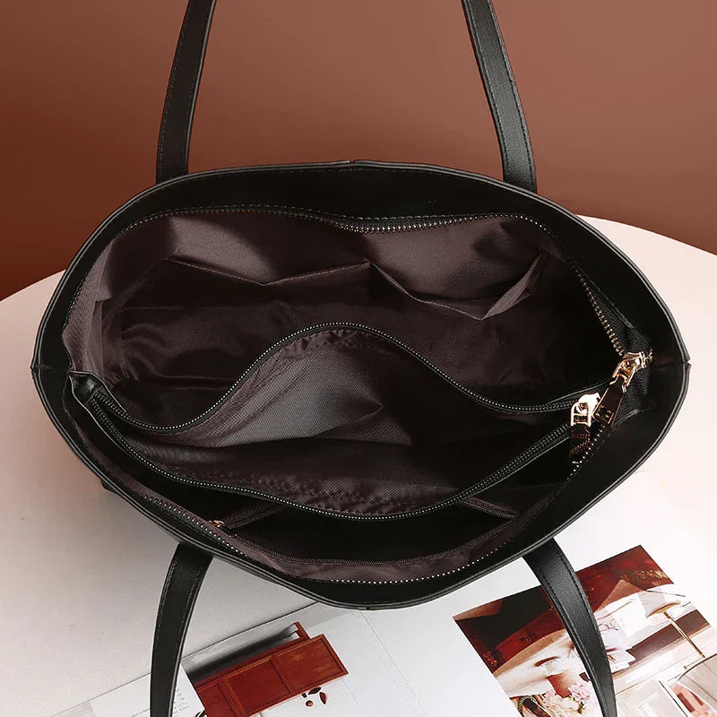 Thaxa Women's Shoulder Bag | PU Leather, Adjustable Strap, Elegant Design 4