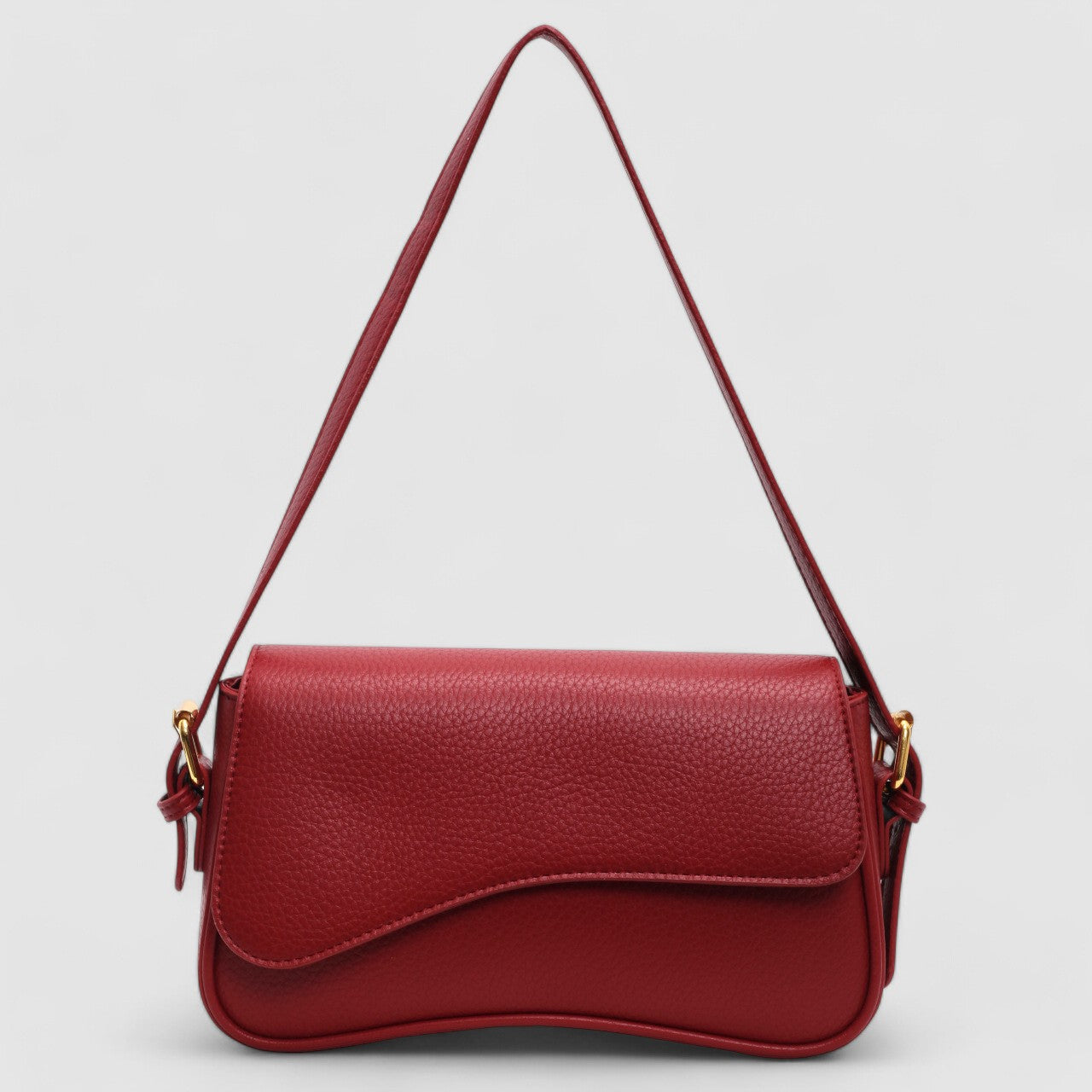 Zoey Women's Handbag | Elegant Wavy Vegan Leather Design 2