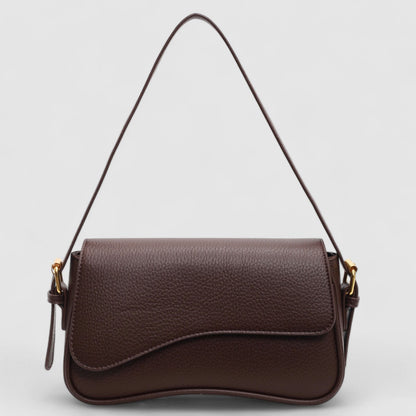 Zoey Women's Handbag | Elegant Wavy Vegan Leather Design 3